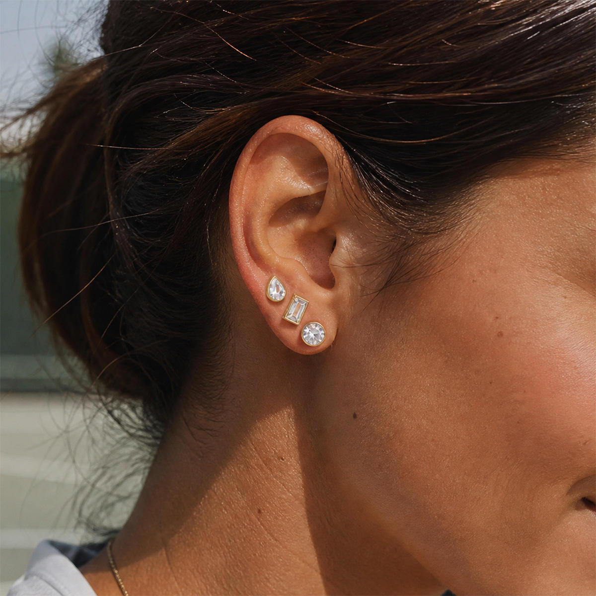 3 Earring Set - Geometric