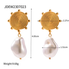 Sangu Pearl Earring