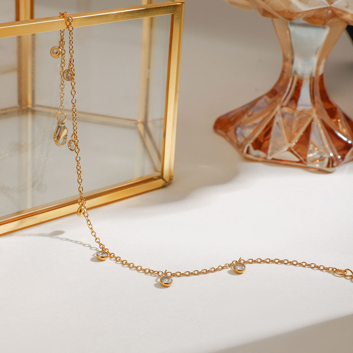 Zia Zirconia Anklet