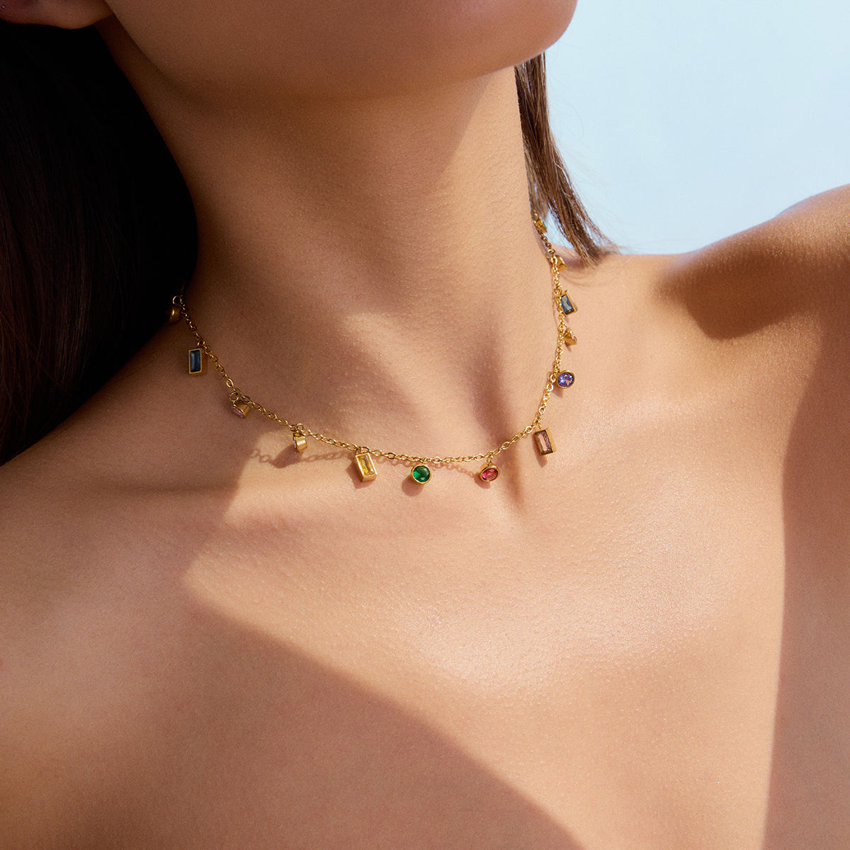 Zia Multi Color Necklace