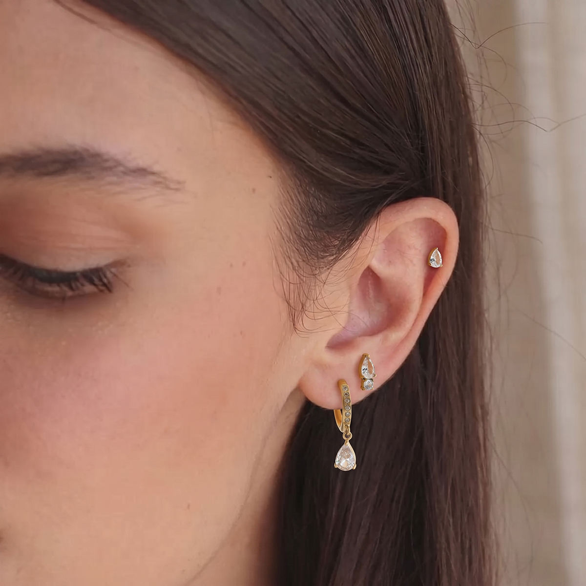 3 Earring Set - Luxe Drop