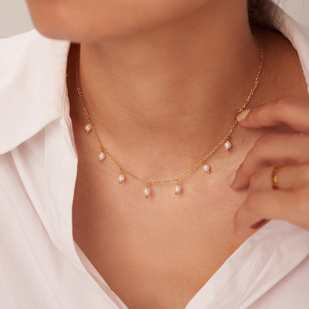 Zia Pearl Necklace