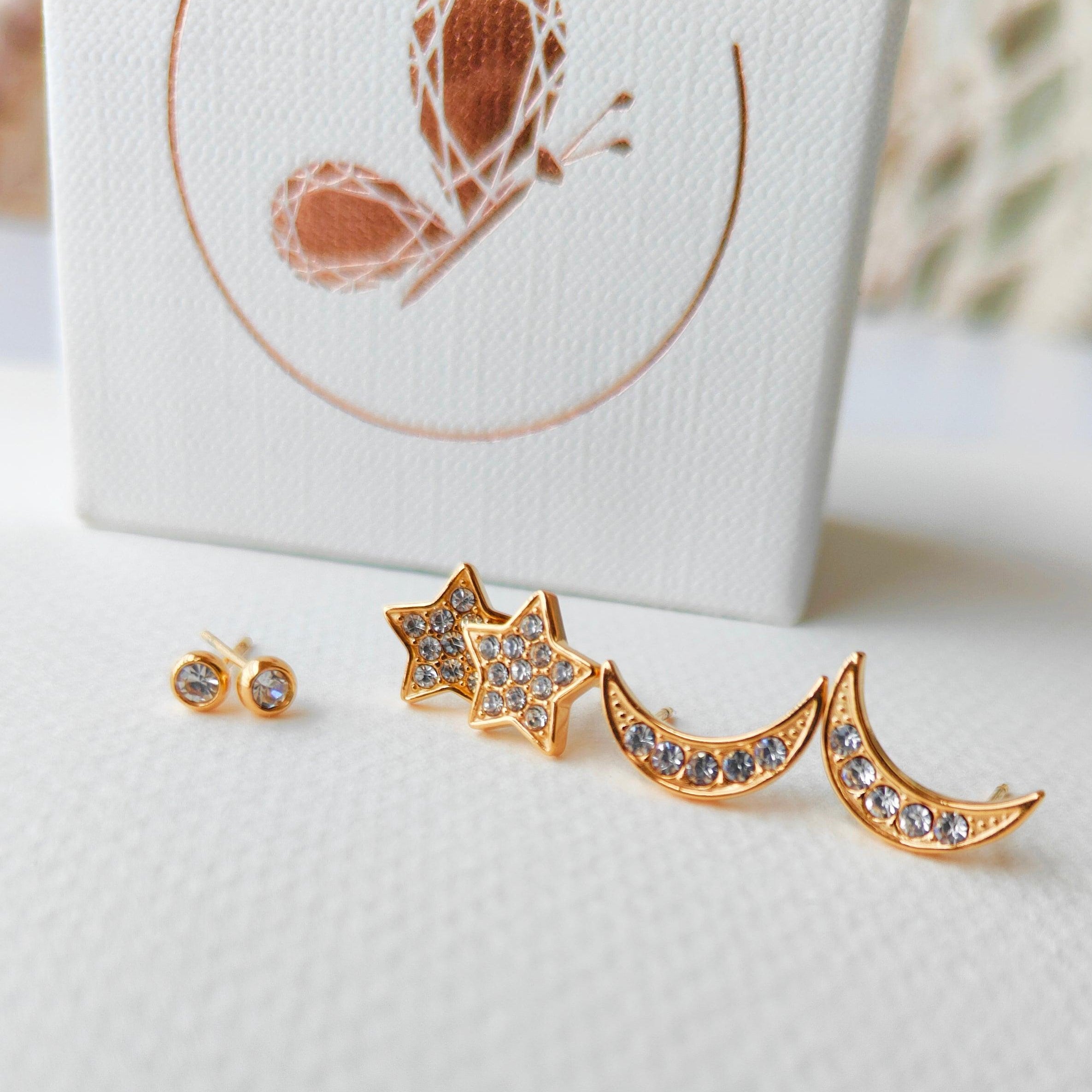 3 Earring Set - Celestial