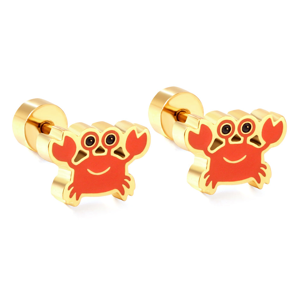 Crab Stud Earring