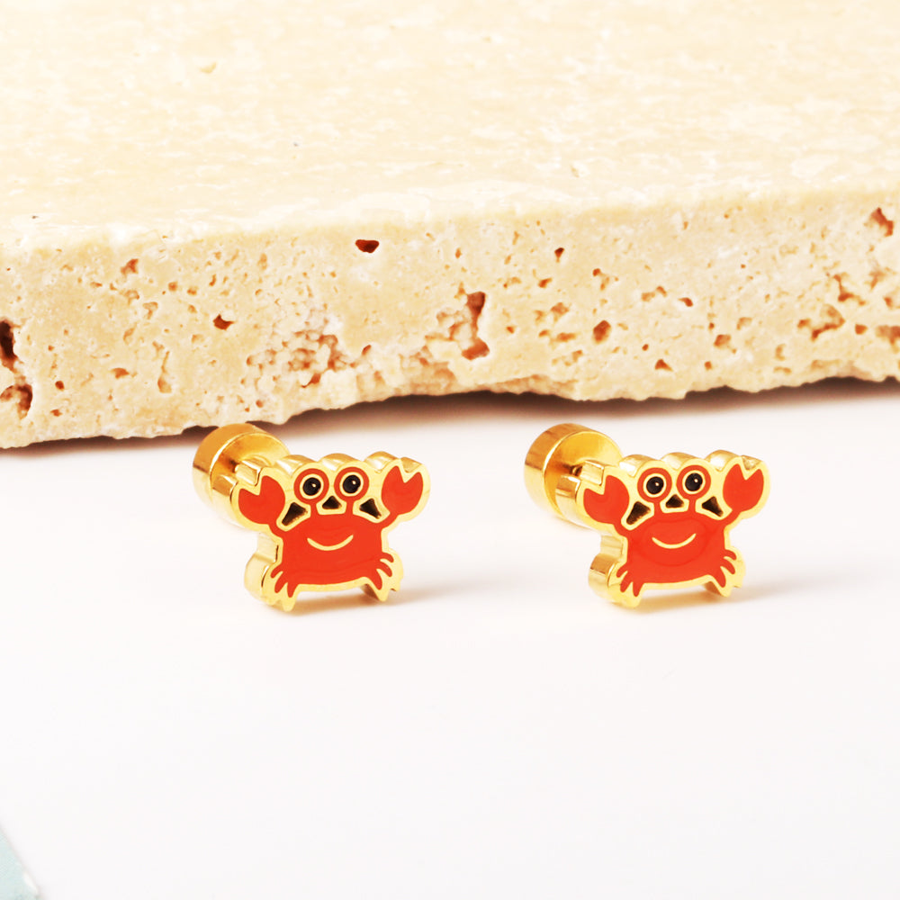 Crab Stud Earring