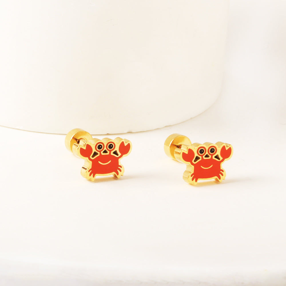 Crab Stud Earring