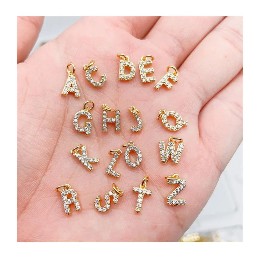 DIY Zodiac Alphabet Letter Birthday Charm/Pendant