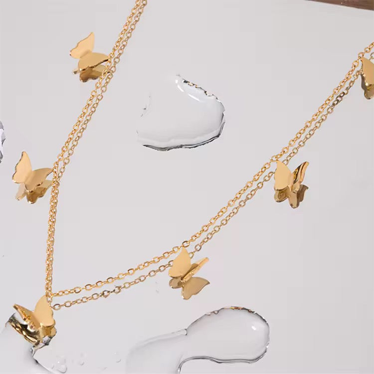 Dainty Butterfly Necklace