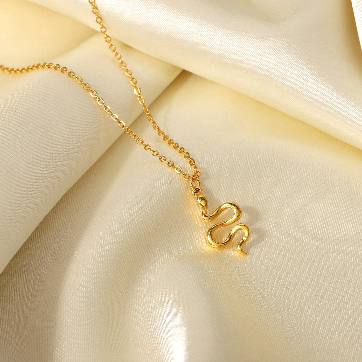 Snake Pendant Necklace