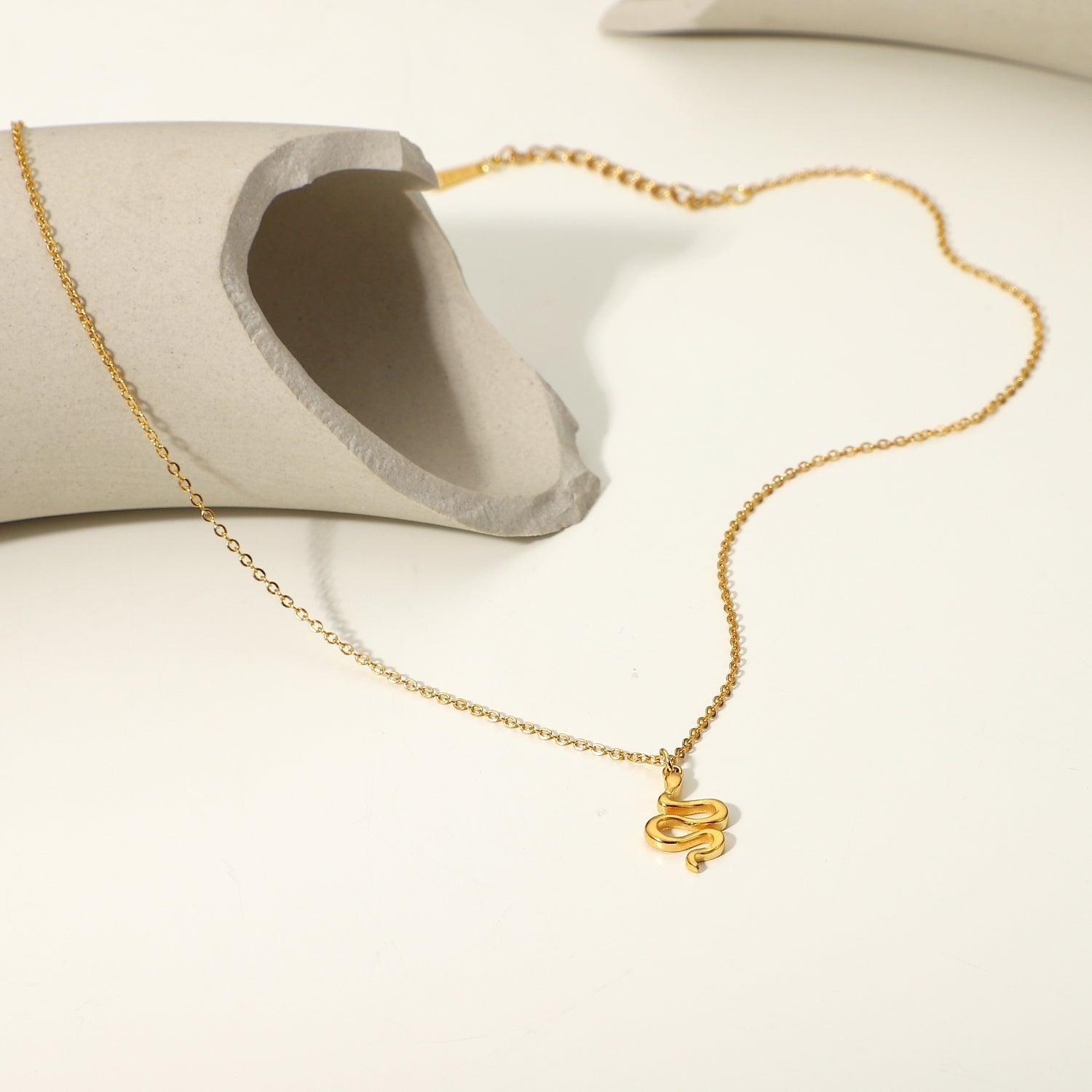 Snake Pendant Necklace