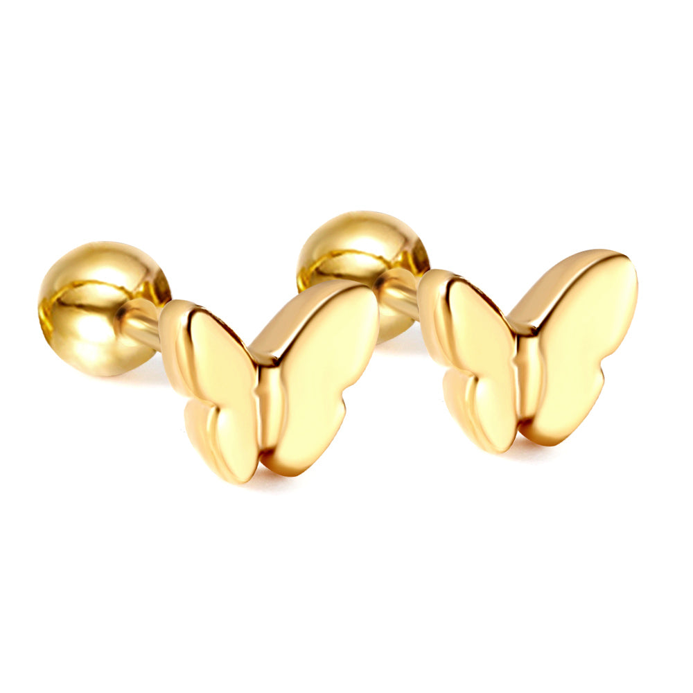 Mini Butterfly Stud Earring