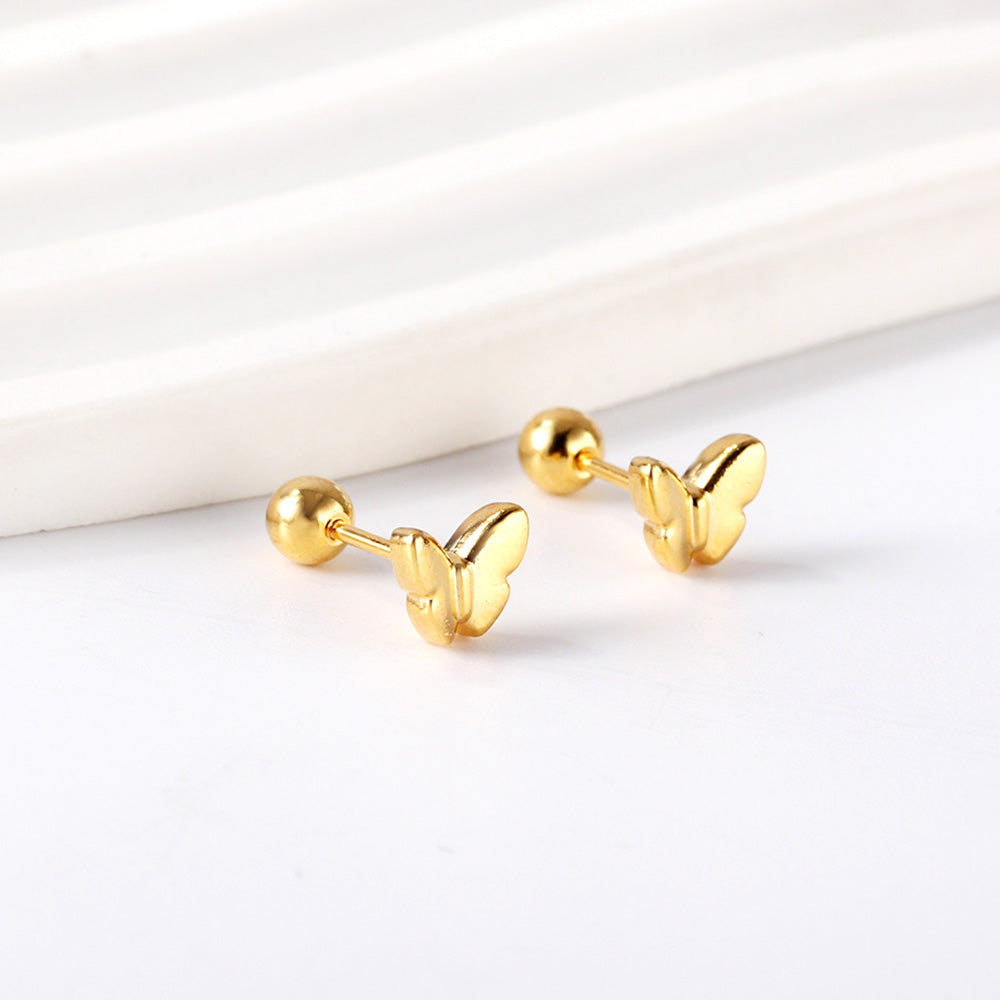 Mini Butterfly Stud Earring