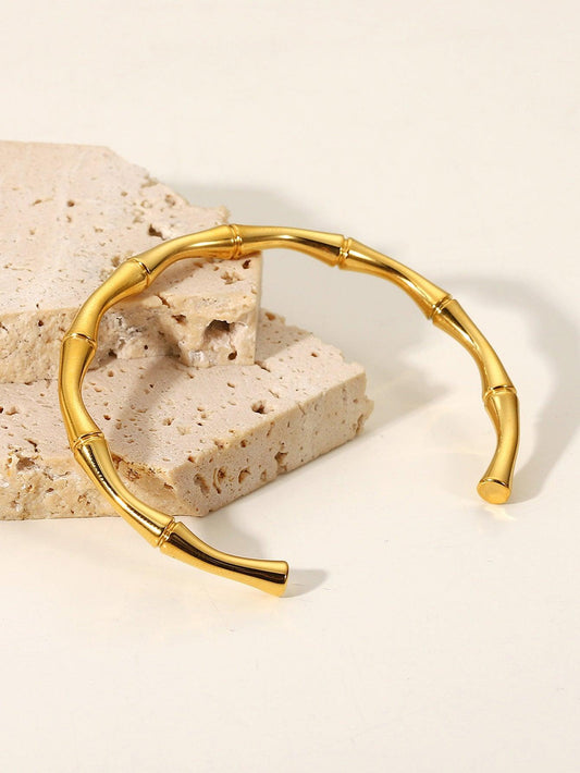 Bamboo Open Kada Bracelet