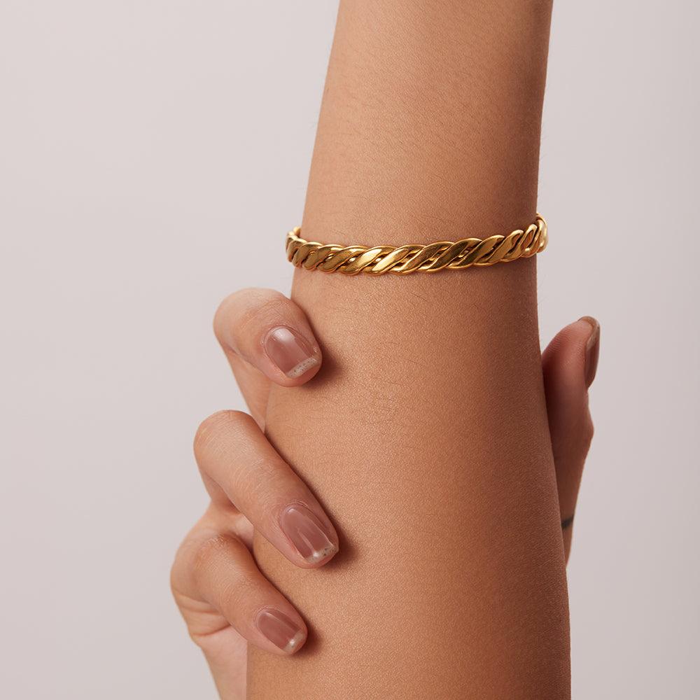 Braided Kada Bangle