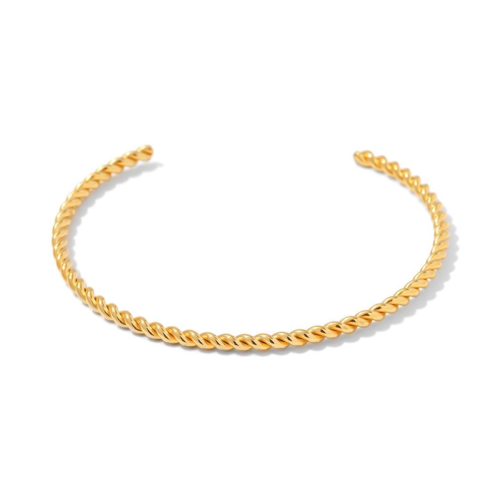 Dainty Twisty Kada Bangle