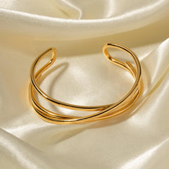 Criss Cross Signature Bangle Kada