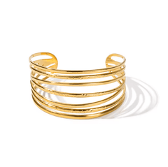 Multi Layered Hollow Kada Bangle