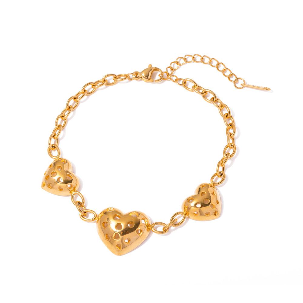 Statement Heart Bracelet