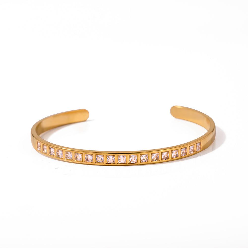 Royal Zirconia Kada Bangle