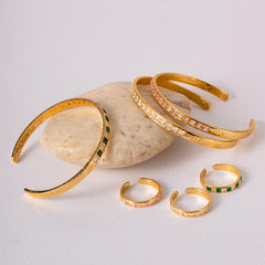 Royal Zirconia Kada Bangle