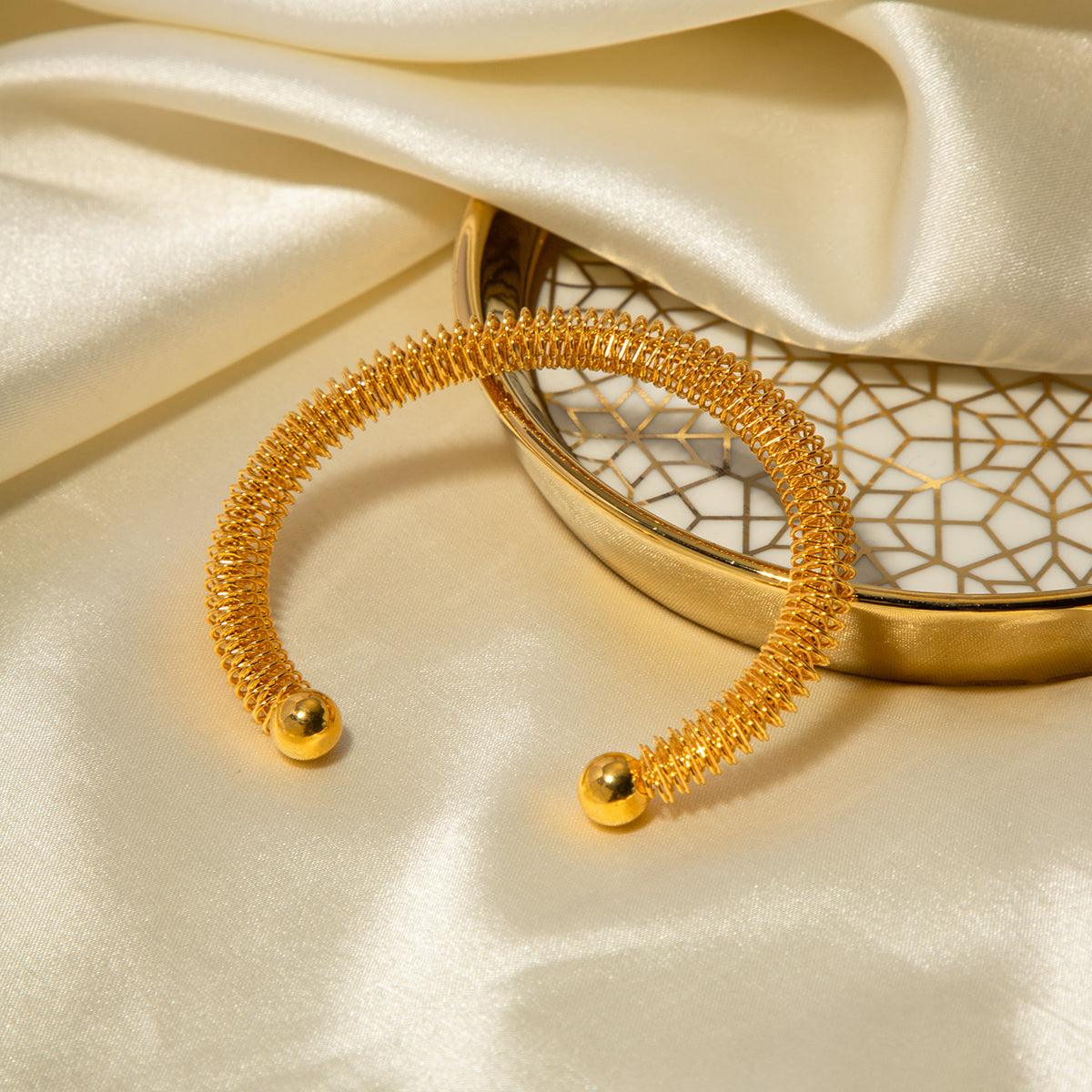 Spring Mesh Kada Bangle