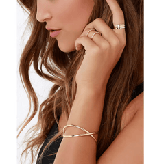 Sleek Twisty Kada Bangle