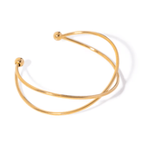 Sleek Twisty Kada Bangle