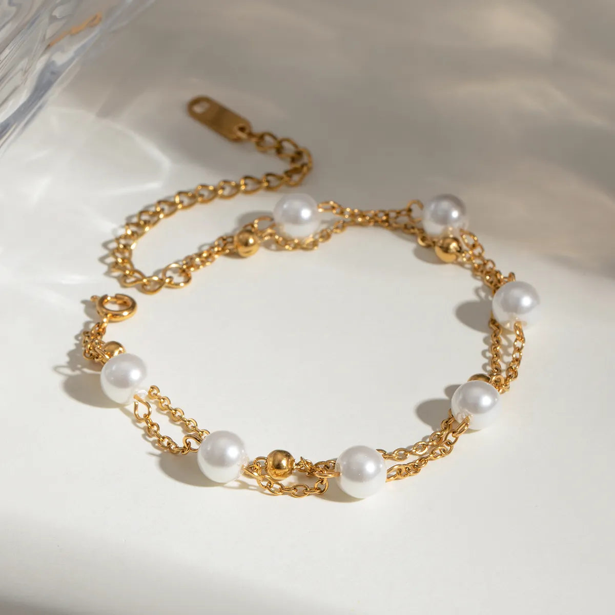 Pearl Layered Bracelet & Necklace