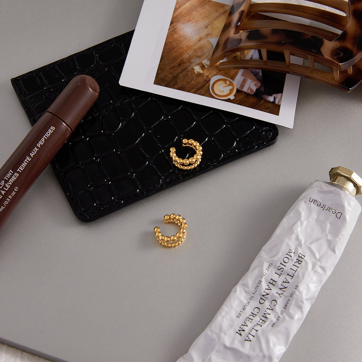 Beaded Ear Cuff Earring