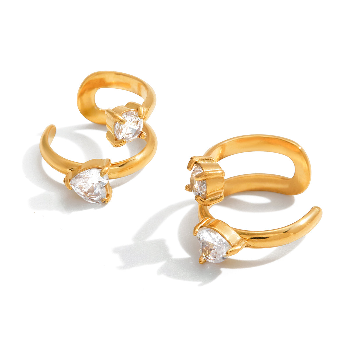 Twirl Glow Ear Cuff Earring