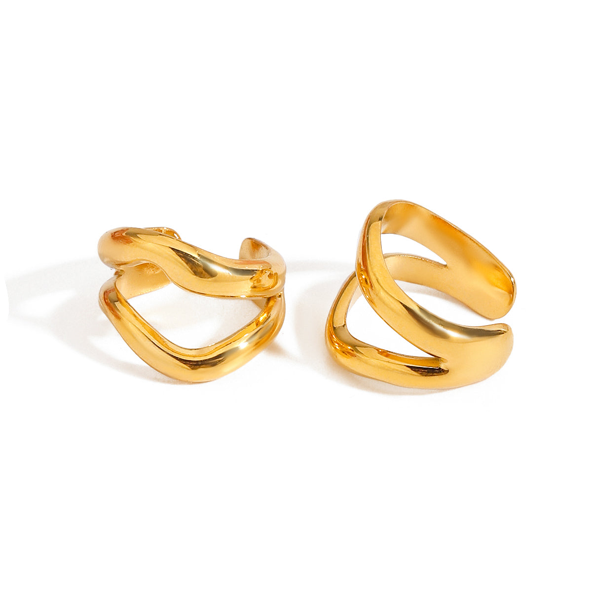 Sculpt Wrap Ear Cuff Earring