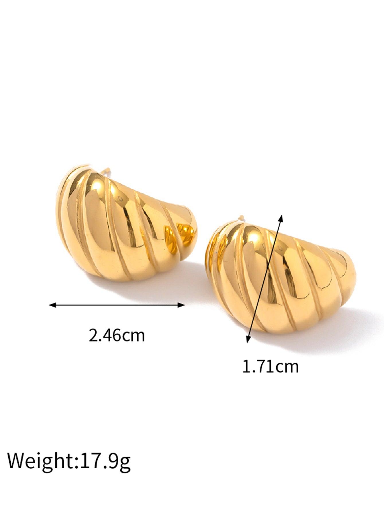 Croissant Hoop Earring