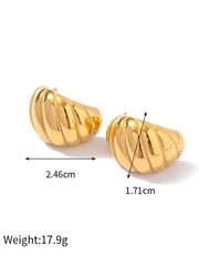 Croissant Hoop Earring