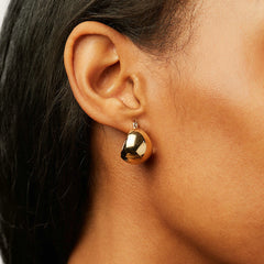 Globe Hoop Earring
