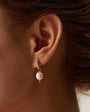 Buy Pearl Hoop Earring Online