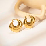 Chunky Statement Hoop Earring