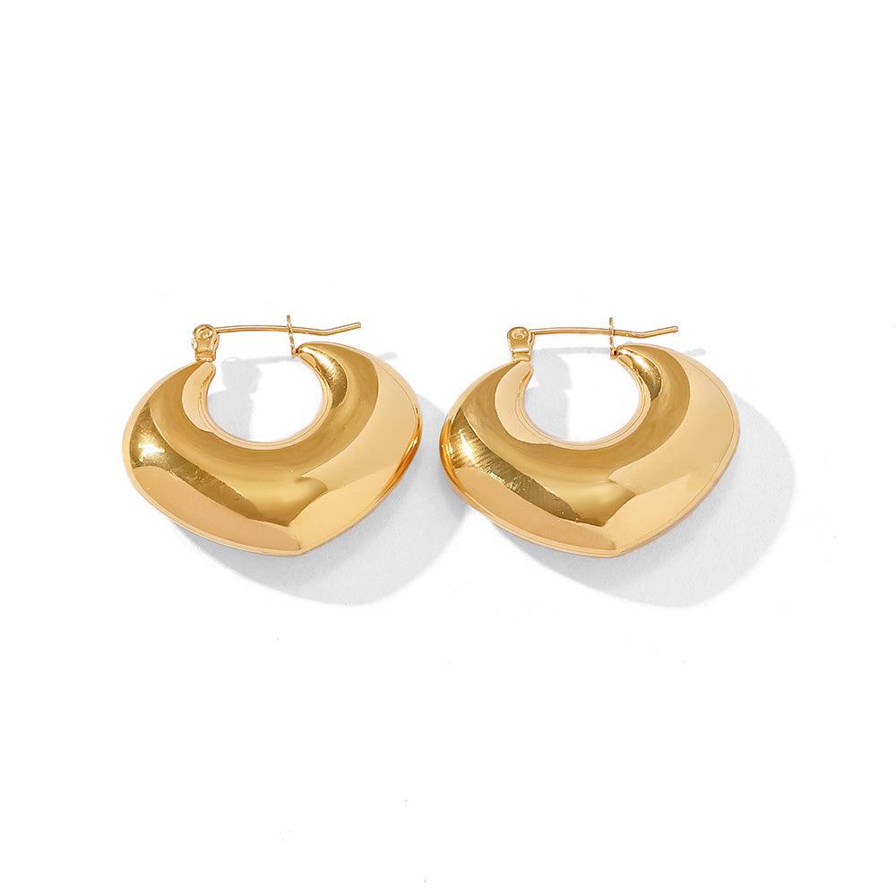 Chunky Statement Hoop Earring