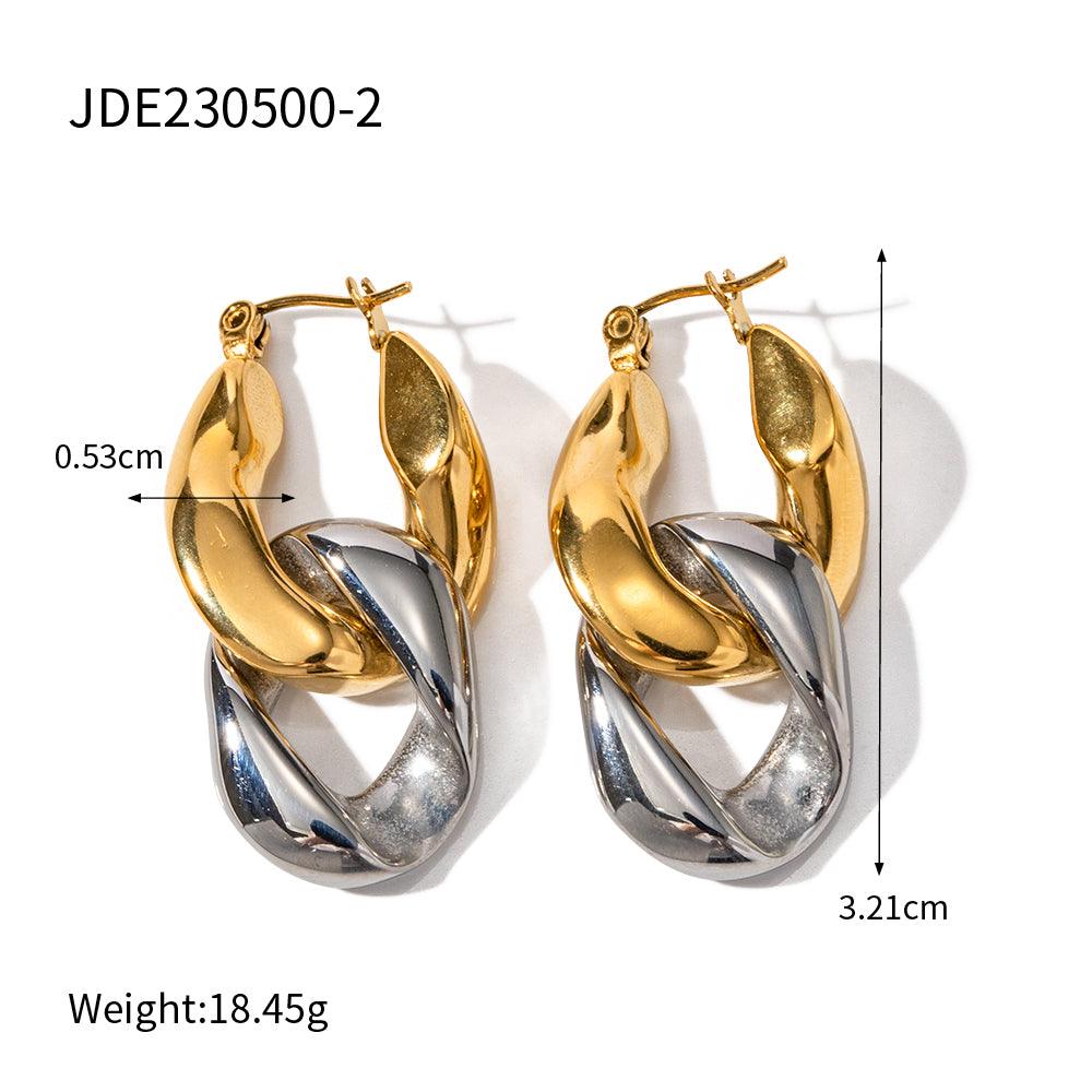 Sita Statement Hoop Earring