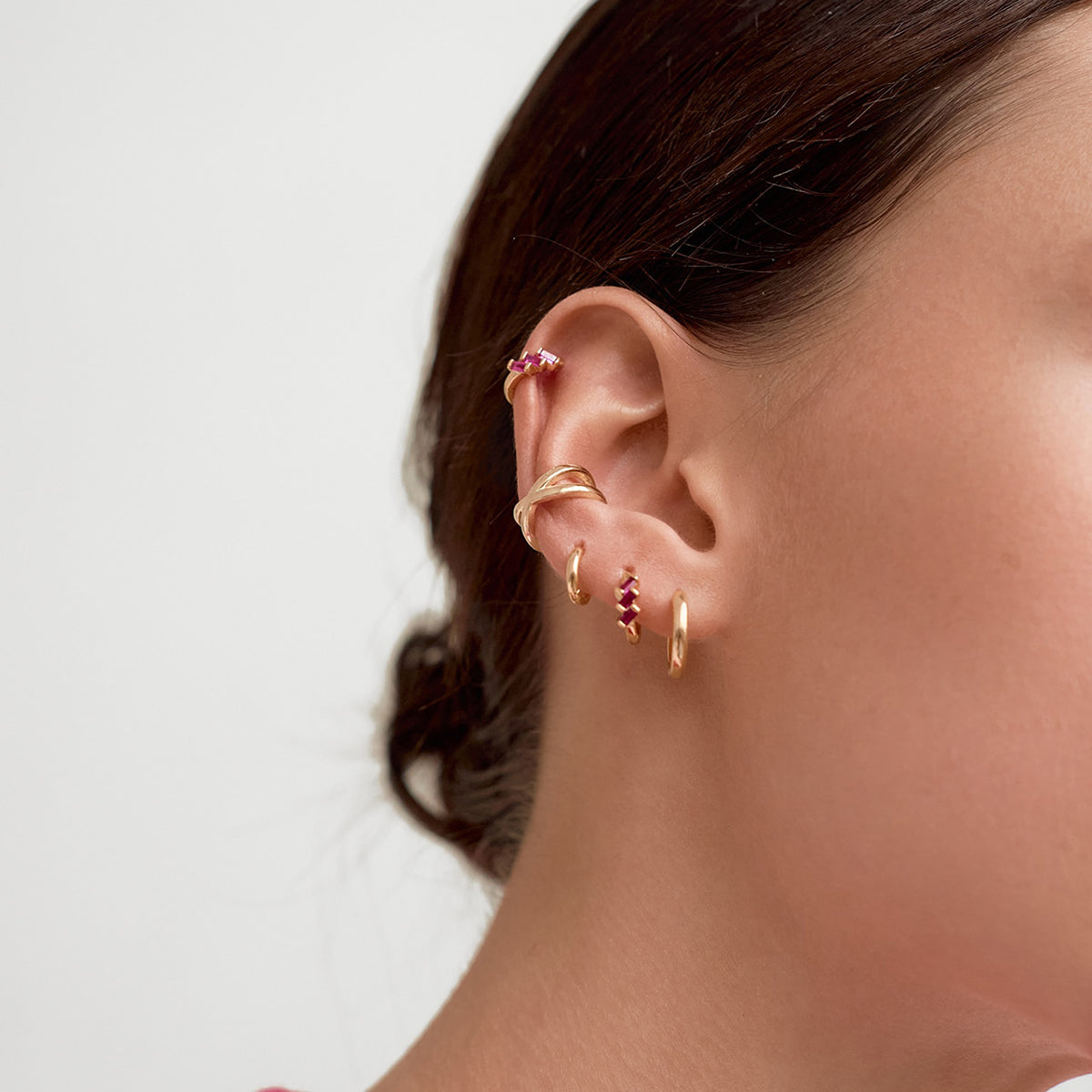 Criss Cross Ear Cuff Earring