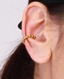 Beaded Line Ear Cuff Earring