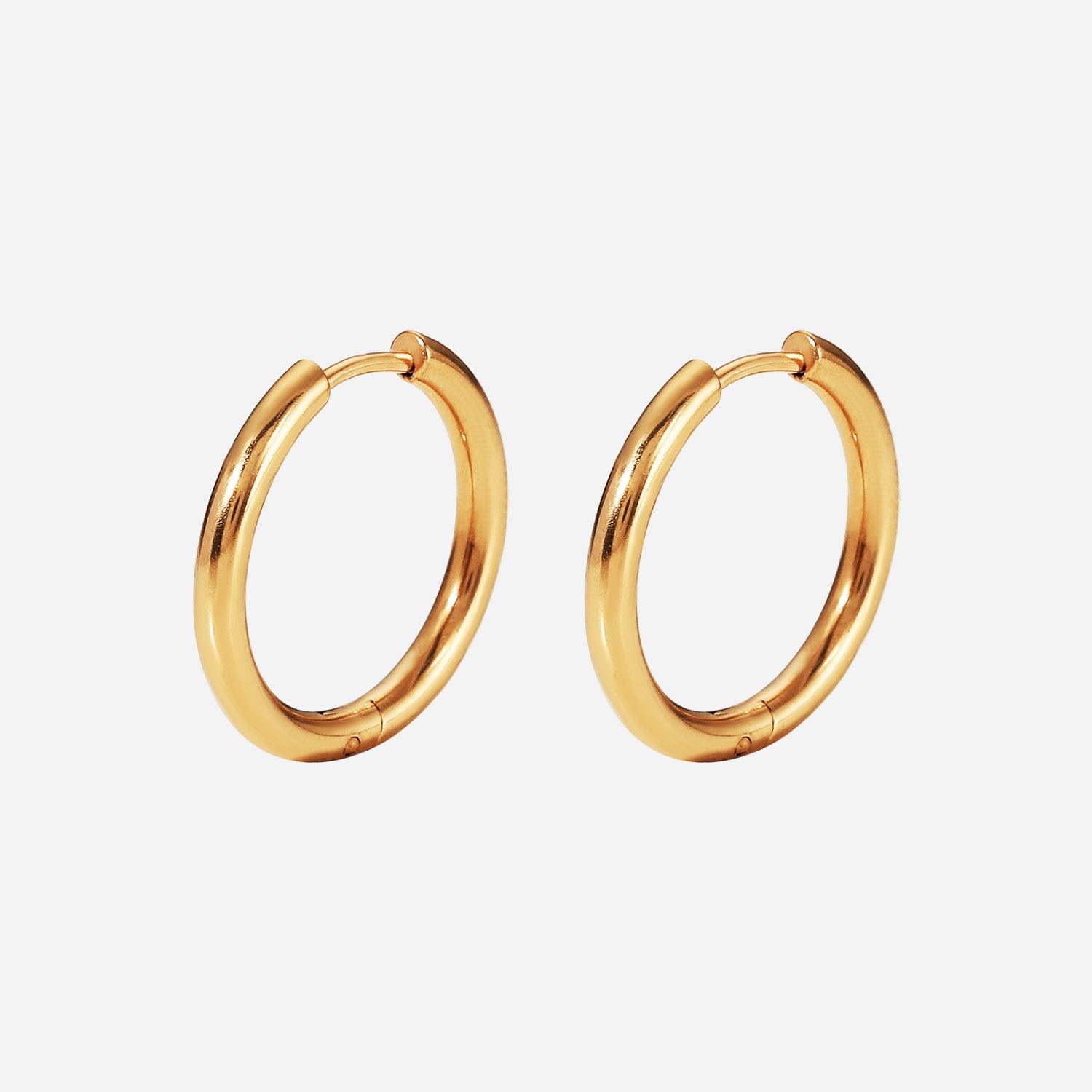 Petite Hoop Earring - 12 MM