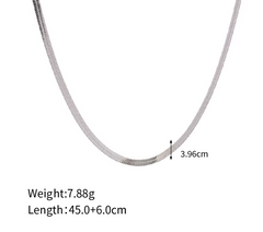 Snake Chain Necklace - 4mm