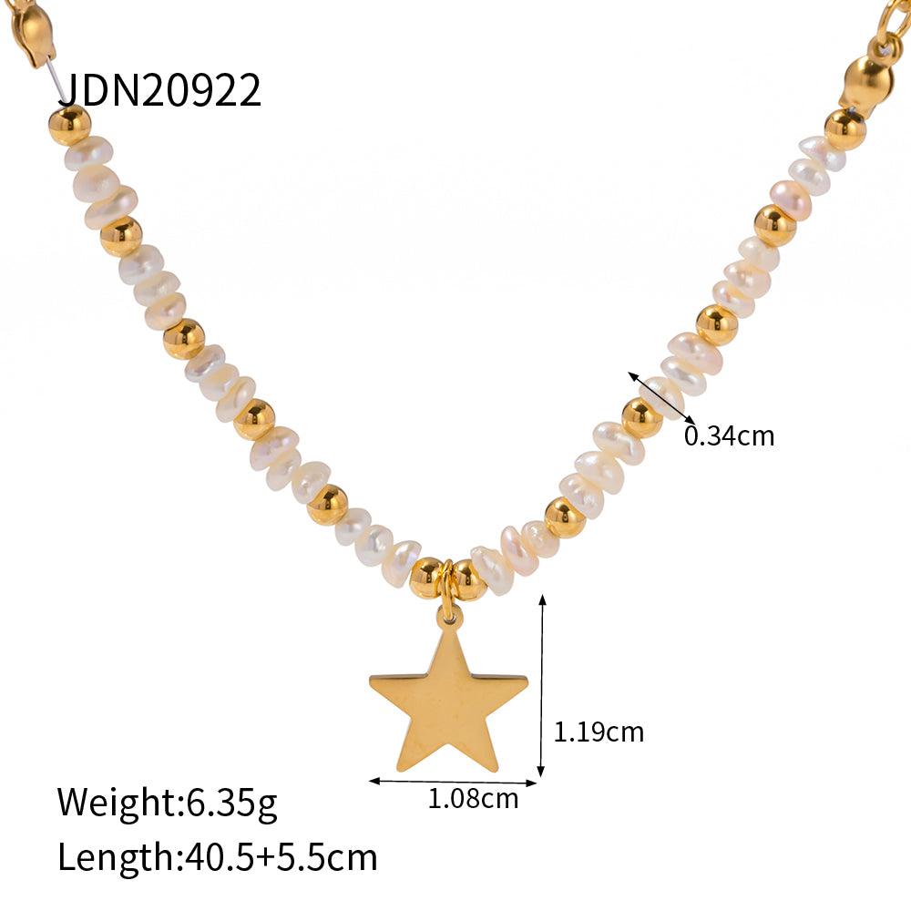 Pearl Star Necklace