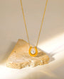 U Shaped Pearl Necklace