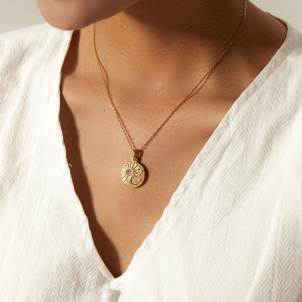 Sun Moon Necklace