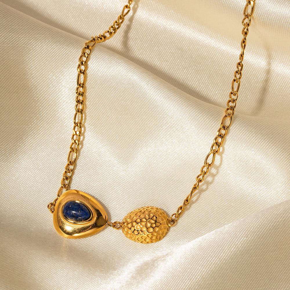 Blue Stone Necklace