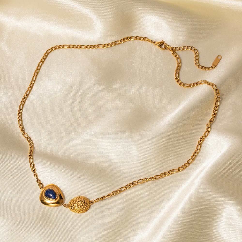 Blue Stone Necklace