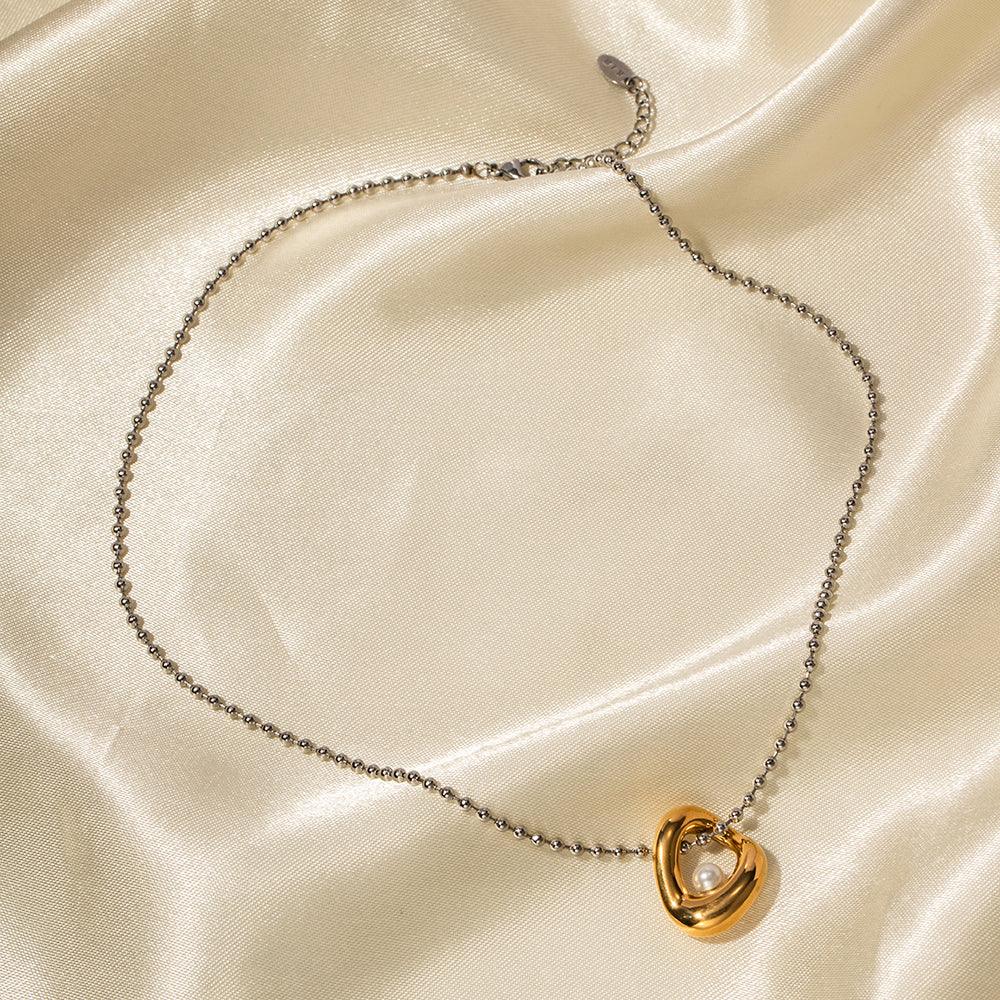 Crux Pearl Necklace