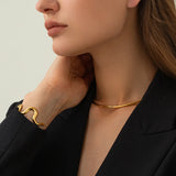 Statement Cuff Necklace