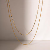 2 Layered Dainty Necklace